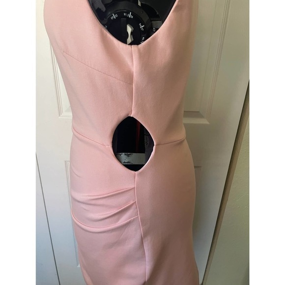NWT Lulu's Pink What About Tonight One Shoulder Cut Out Dress, Size XL 🗣 - Picture 3 of 5
